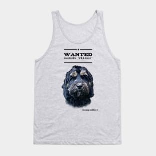 Cockapoo / Doodle Dog Sock Thief Tank Top